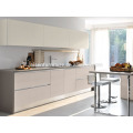 Reasonable & acceptable price factory directly orange color kitchen cabinets